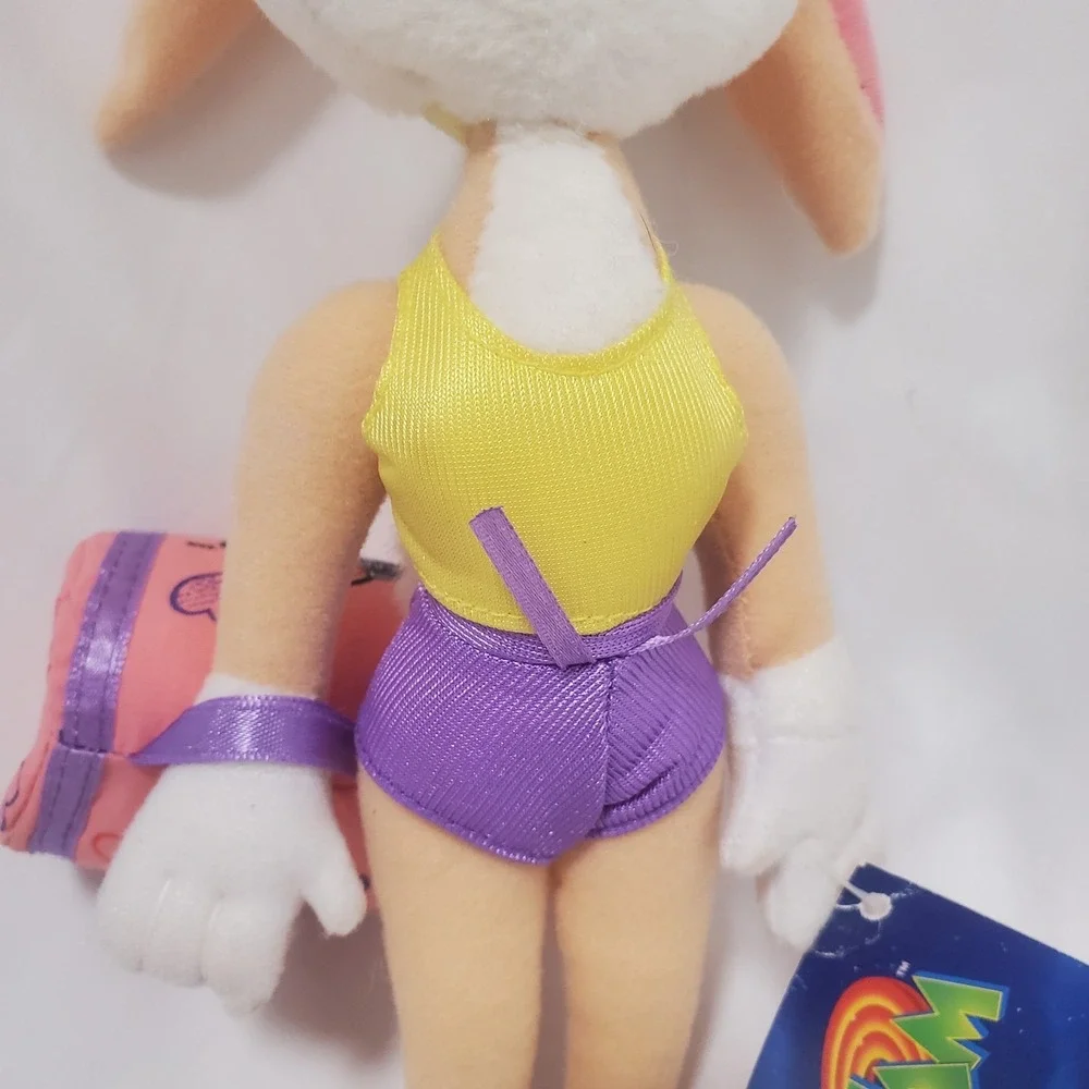Looney Tunes Warner Bros Space Jam Lola Bugs Bunny Girl 1996 Stuffed Plush Tags